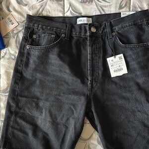 Zara Black Denim Jeans